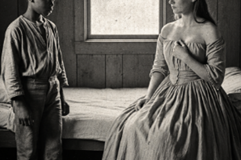 THE SLAVE BOY FOUND HIS MASTER’S WIFE ON HIS BED—SHE WASN’T THERE TO PUNISH HIM