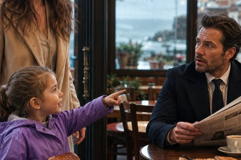 FOUR YEARS AFTER DIVORCE, SHE ENTERED A CAFÉ WITH HER DAUGHTER —UNAWARE HER BILLIONAIRE EX WAS THERE