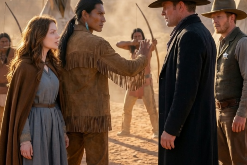 HE SAVED HER FROM THE MAN WHO CLAIMED TO OWN HER… WHAT SHE DISCOVERED IN THE APACHE CAMP LEFT HER SPEECHLESS