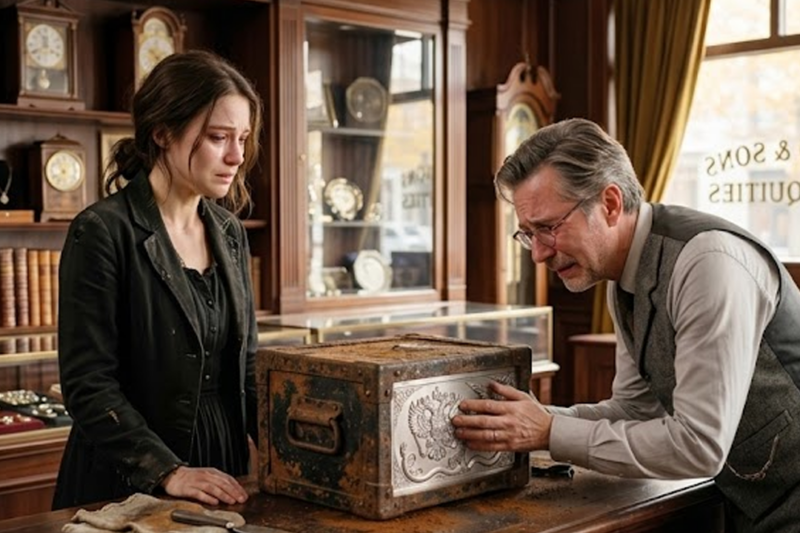 SHE GAVE UP EVERYTHING FOR HER GRANDMOTHER… AND GOT A RUSTY OLD BOX AS HER ONLY INHERITANCE