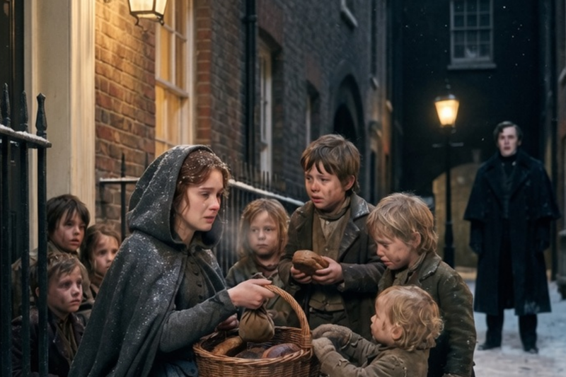SHE WAS SEATED BELOW THE SALT AND CALLED A RUINED WOMAN — UNTIL THE DUKE CHOSE THE INVISIBLE GOVERNESS