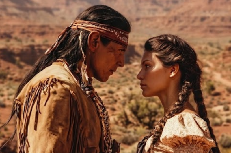 SHE SAVED A WOUNDED APACHE ENEMY—BUT WHEN RIDERS SURROUNDED HER HOME, HIS TRUE IDENTITY CHANGED EVERYTHING