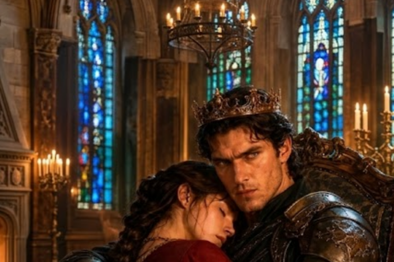 “Stay Tonight.” He Said Quietly As She Fainted In A Room Of Four Hundred Witnesses And Woke Up In His Arms