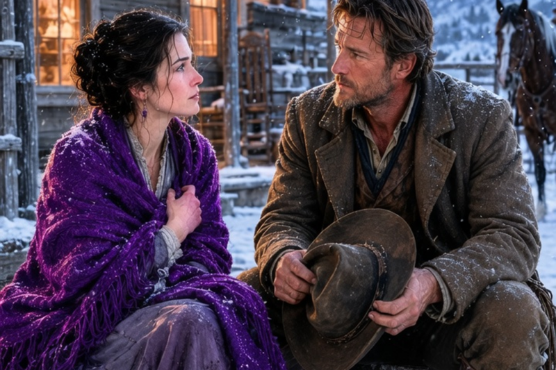 “You’ll Not Sleep in the Cold,” He Said—Then the Rancher Gave Her the Whole House