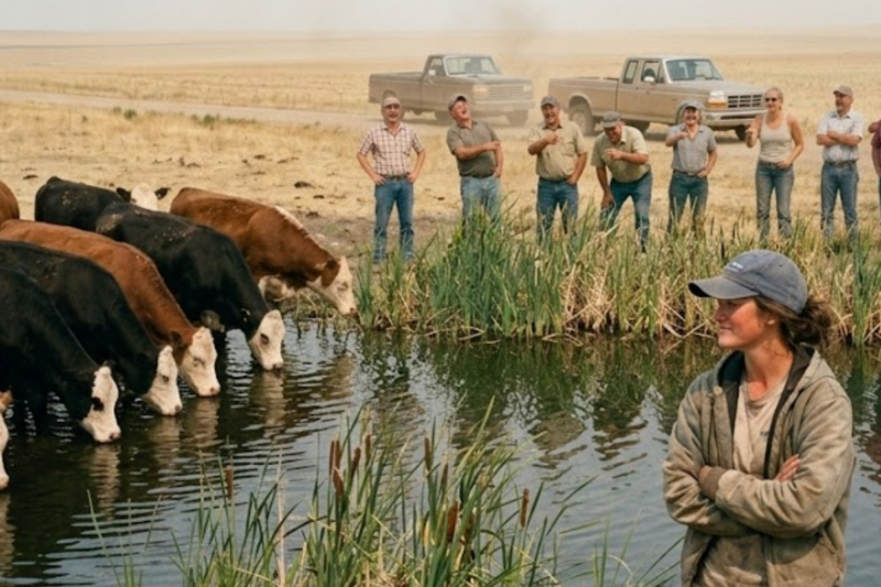 They Mocked Her Science, Mocked Her Notebook, And Mocked Her Dreams—Until The Day Their Water Vanished, Her Ranch Survived, And The Loudest Critic Knocked On Her Door