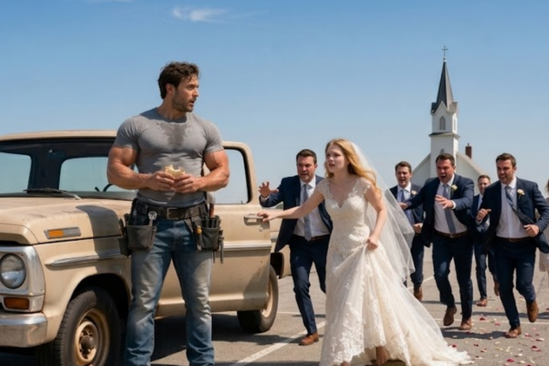 The Bride Ran Out of Her Own Wedding—And Into the Wrong Man’s Truck