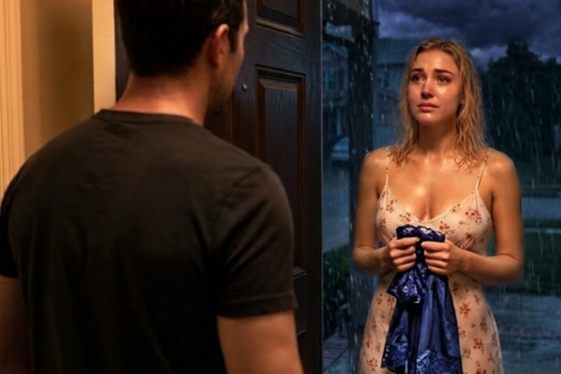 My Neighbor’s Wife Came Over After Fighting With Her Husband… She Asked, “Can I Stay Here Tonight?”