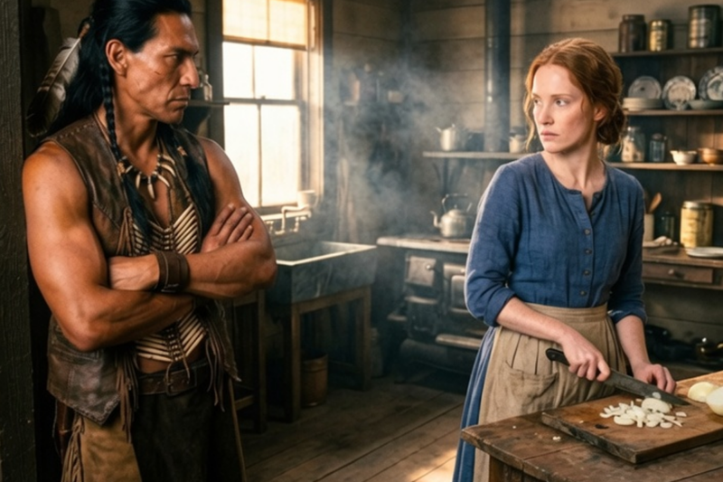 THE STRANGER WHO BUILT A ROOM ON HER LAND