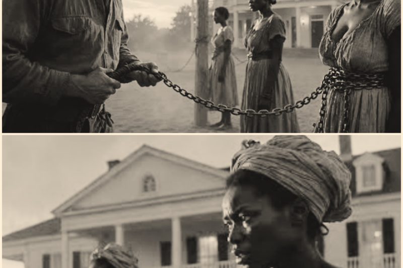 THE SLAVE SHIP WAS WAITING… THEN SHE SAW A FACE SHE HAD MOURNED FOR MONTHS STANDING BEYOND THE FENCE
