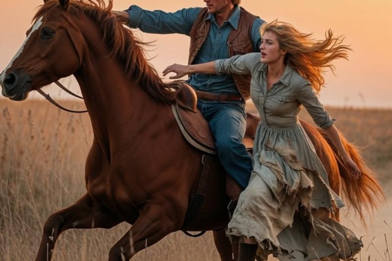 THE COWBOY WHO STOLE THE GIRL HER FATHER HUNTED