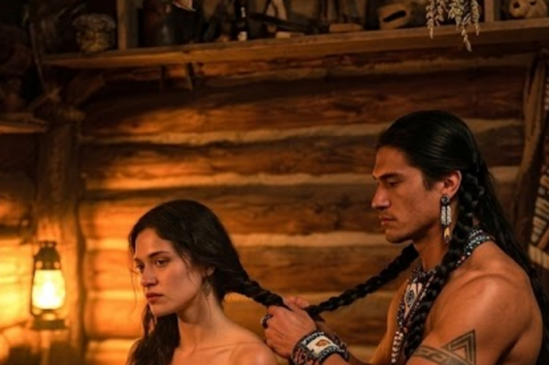 “DON’T LET GO,” SHE PLEADED — THE LONELY APACHE REACHED FOR HER HAIR AND UNCOVERED A SECRET NEITHER OF THEM EXPECTED