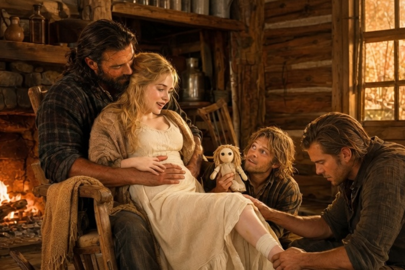 MAIL ORDER BRIDE HAD BRUISES UNDER HER DRESS, 3 MOUNTAIN MEN VOWED TO PROTECT HER