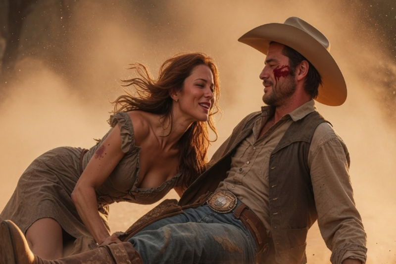 She Tackled Him in the Dust, Called Him a Fool, Then Kissed Him—He Said, “Then Fool’s What I’ll Be”