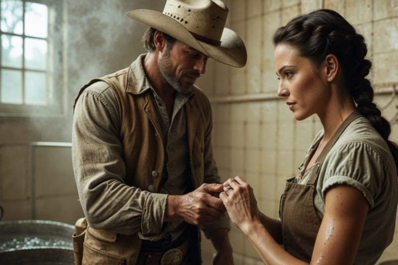 Cowboy Took Her In To Wash His Clothes—Then Asked If She’d Wear His Ring Instead