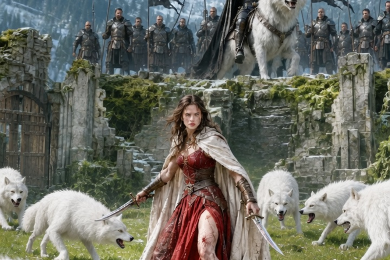 The Alpha King and His Army Saw a Young Omega Battling Alone—What They Saw Shocked Them All