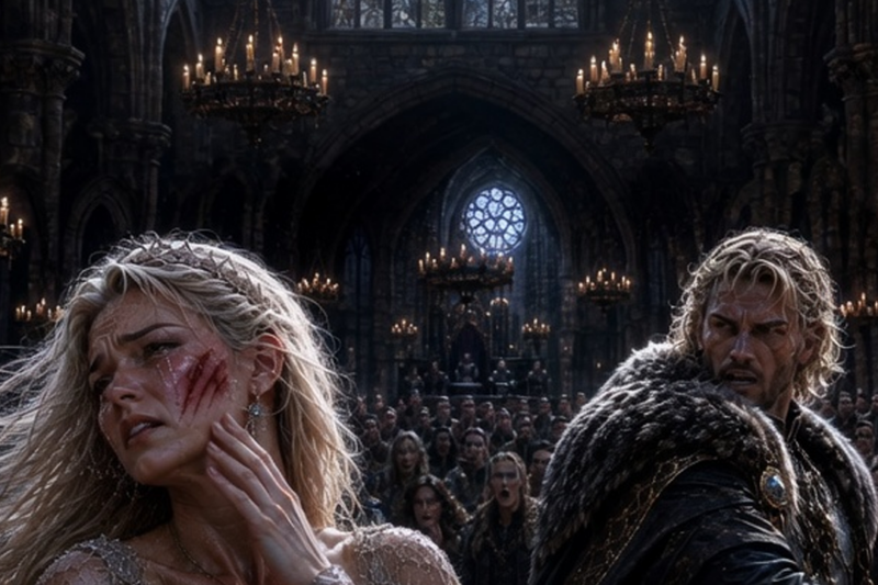 HE SLAPPED HER BEFORE THE WHOLE PACK — THEN HER MOON WOLF ROSE AND BUILT A RIVAL THRONE