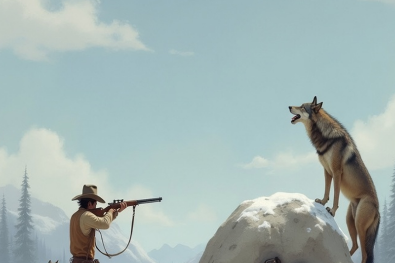 COWBOY SAVES TWO APACHE GIRLS… NEXT DAY, THEIR MOTHER ARRIVES WITH A STRANGE REWARD