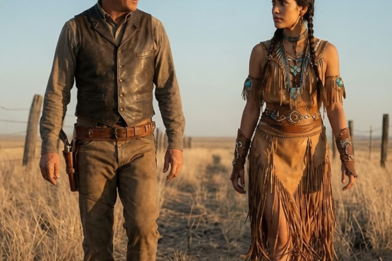 THE APACHE WOMAN SENT TO PAY A DEBT
