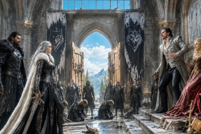 THE QUEEN THEY THREW TO THE WINTER