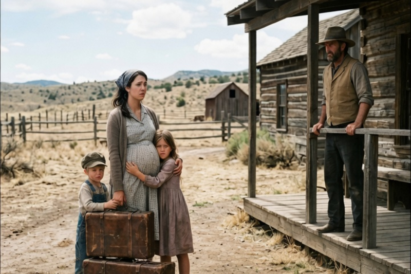 Please Let Me Stay In Your Home Tonight,” The Widowed Mother Said To The Lonely Farmer