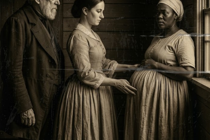 “DON’T TAKE HIM!” SHE SCREAMED AS SLAVE TRADERS DRAGGED AWAY THE FATHER OF HER UNBORN CHILD… BUT THE REAL HORROR CAME YEARS LATER