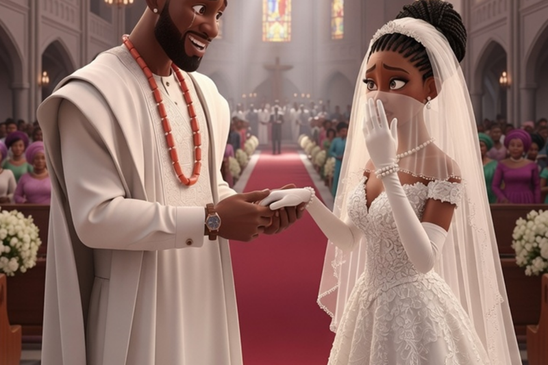 THE WEDDING THAT NEVER BELONGED TO THE RIGHT WOMAN