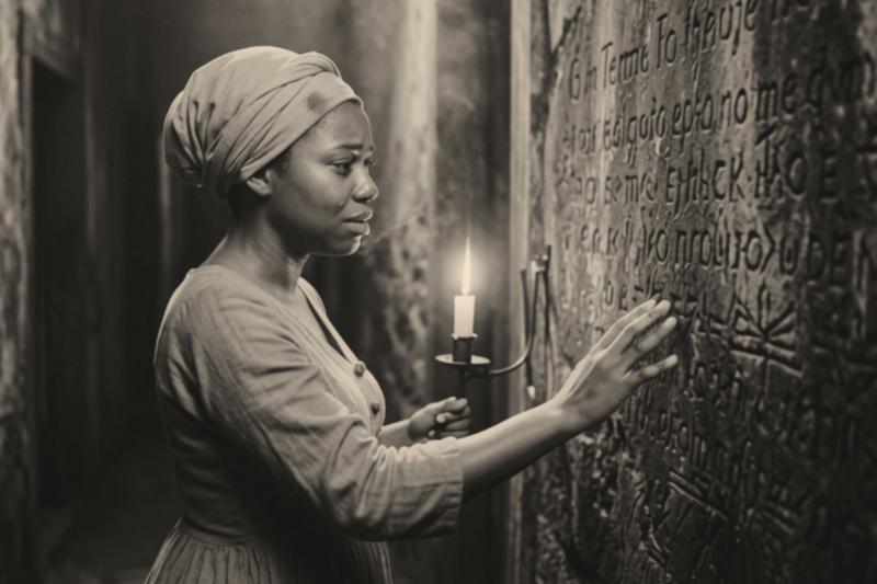 THE NIGHT A SLAVE INHERITED AN ENTIRE FORTUNE, A STRANGER WHISPERED: “IF YOU WANT TO LIVE, DON’T OPEN THE DOOR”