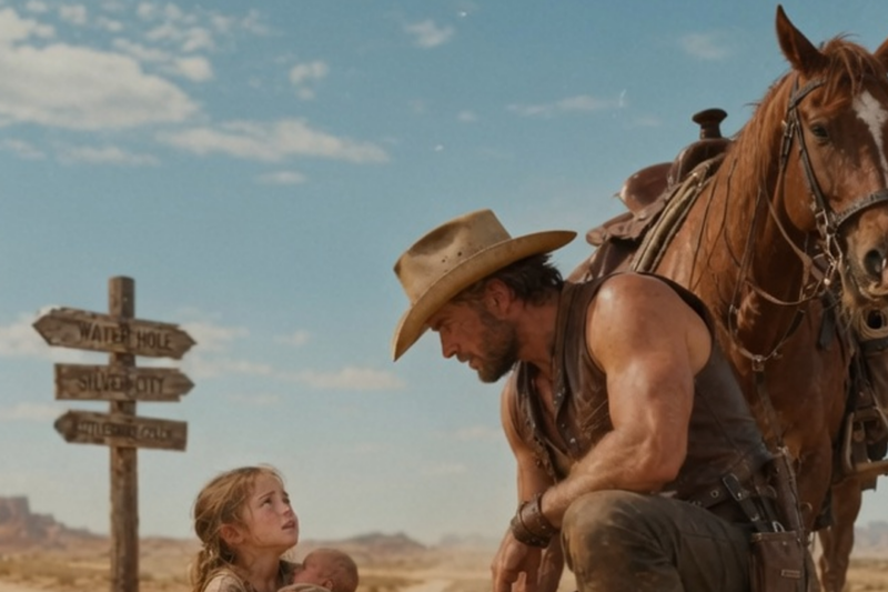 ABANDONED IN THE DESERT WITH HER BABY BROTHER — HER STEPMOTHER LEFT THEM TO DIE UNTIL ONE RANCHER REFUSED TO LOOK AWAY