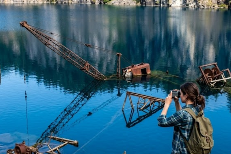 SHE WAS 21, BROKE, AND BETRAYED BY THE MAN SHE TRUSTED… SO SHE BOUGHT A TOXIC FLOODED QUARRY WITH HER LAST $4,000