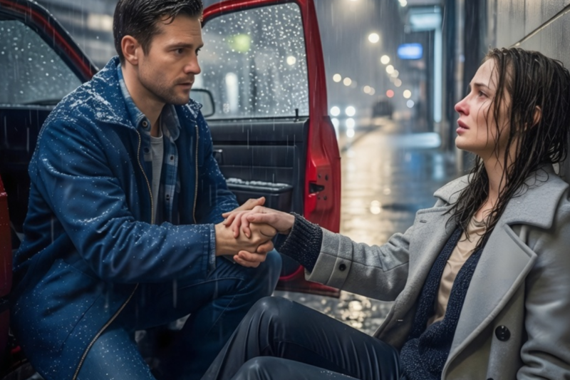 I SAVED A FREEZING STRANGER FROM A SNOWSTORM—TWO WEEKS LATER, HER REAL IDENTITY CHANGED EVERYTHING