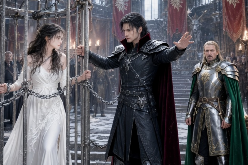 THE KING WHO BURNED HIS OWN THRONE FOR A ROSE