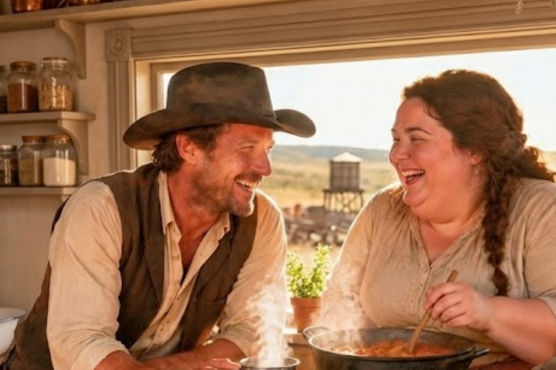 “SHE’S TOO BIG FOR THIS RANCH.” THEIR CRUEL LAUGHTER ENDED THE DAY SHE SAVED THE MAN WHO OWNED IT