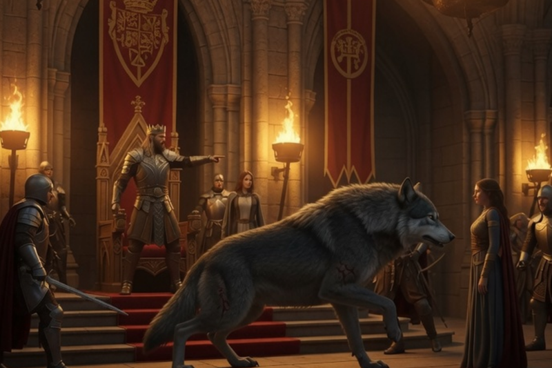 THEY ORDERED THE ROYAL BEAST TO TEAR HER APART—INSTEAD, IT BOWED TO ITS TRUE QUEEN.