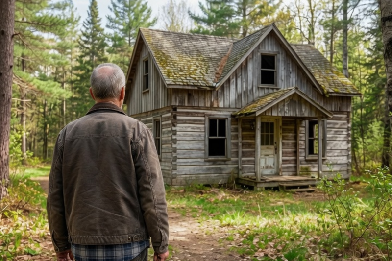 Forced Out of His Home by His Only Daughter, He Bought a Cheap Forest Home and Found a Hidden Vault