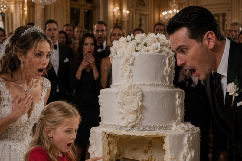THE LITTLE GIRL WHO SMASHED THE WEDDING CAKE AND STOPPED A POISON PLOT NO ONE SAW COMING