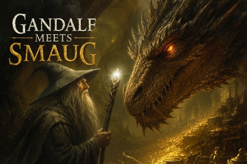 What Really Happened During Gandalf’s Secret Meeting With Smaug? – LOTR Lore