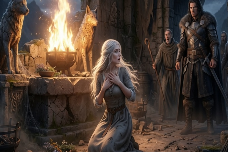 THE FIRE THAT CHOSE THE SERVANT GIRL