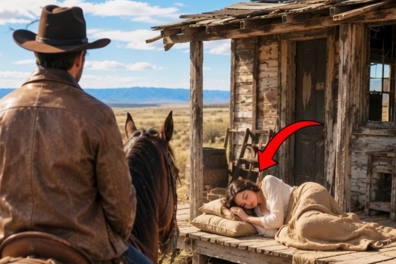 A Millionaire Cowboy Saw a Woman Sleeping in a Run-Down Ranch House —Then He Did the Unexpected