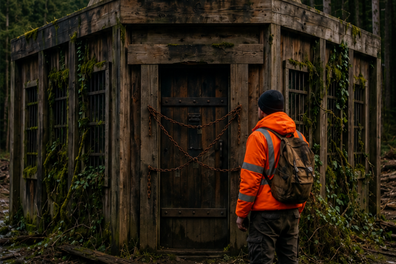 THE VAULT BENEATH THE CABIN