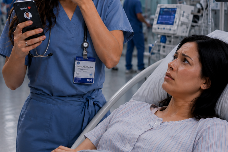 THE NURSE AND THE DOUBLE LIFE