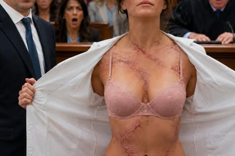 She Was Just a “Weak Housewife” — Until She Made Her Scars Testify in Court