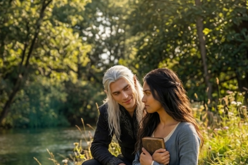 She Saved a Dying Elf… and Accidentally Awakened an Ancient Destiny ❤️✨