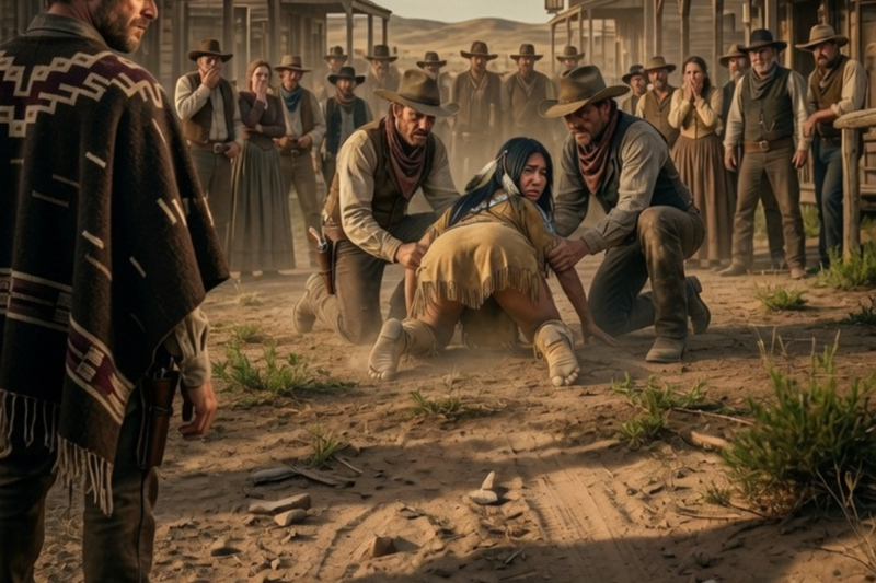“Take It Off…” They Humiliated The Apache Girl, Not Knowing Her Husband Was A Famous Gunslinger.