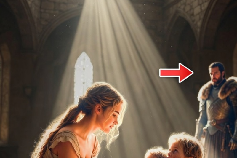 Omega Fed the Children Everyone Ignored — Never Knowing Their Father Was the Alpha King Watching Him