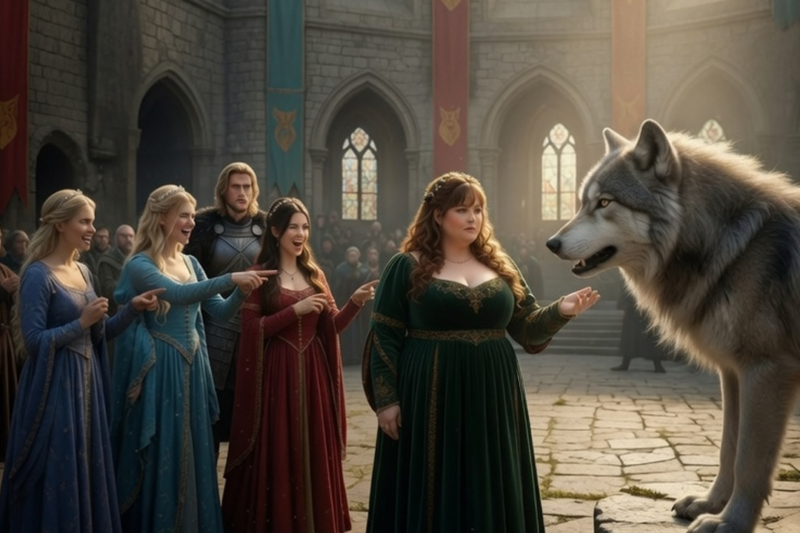 THEY MOCKED THE CHUBBY GIRL WHO TALKED TO ANIMALS — UNTIL THE ALPHA KING’S WOLF CHOSE HER