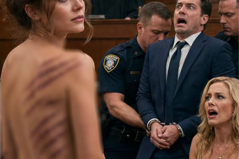 PART 2 As the judge called for order, I stood up and peeled off my heavy coat, exposing the jagged, purple whip scars crisscrossing my back and shoulders.