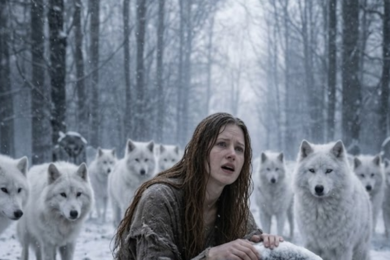 WHEN THE OMEGA KNELT AT HER FATHER’S TOMB, 20 WOLVES APPEARED—ONE THE ALPHA KING REPAYING A DEBT