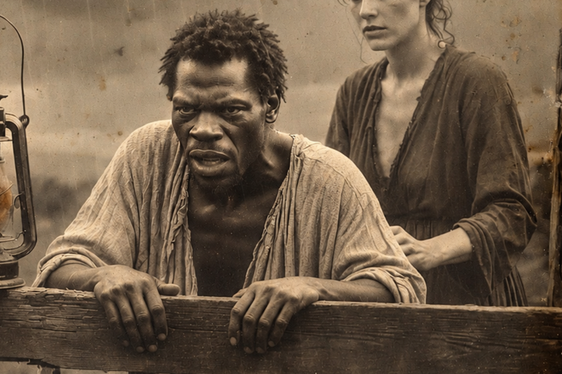 The Widow’s Lantern: A Slave’s Stormy Reckoning