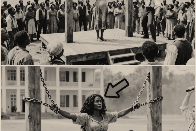 AFTER A PREGNANT SLAVE DIED UNDER HIS WHIP, THE OVERSEER WALKED OUTSIDE AND FACED A TERRIFYING WALL OF 100 PEOPLE
