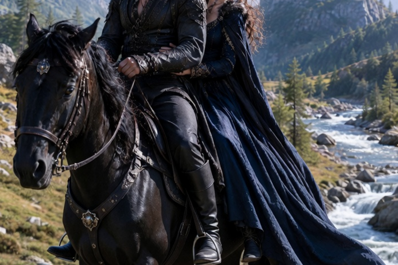 THE QUEEN WHO WALKED INTO THE DARK KING’S LAND